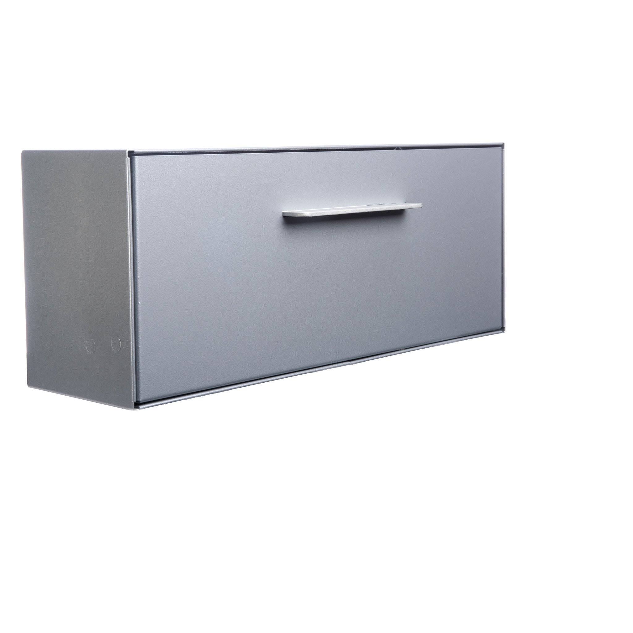 Modern Wall Mounted Mailbox (Silver) V1186