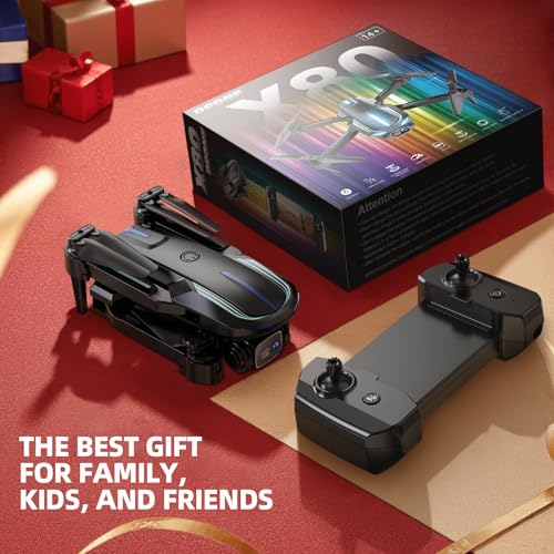 Mini Foldable Drone with 1080P HD Camera and 2 Batteries D54486