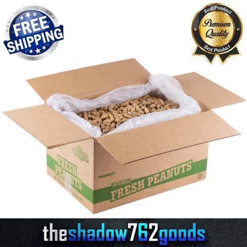 25 lb. Roasted Unsalted In-Shell Peanuts E5319