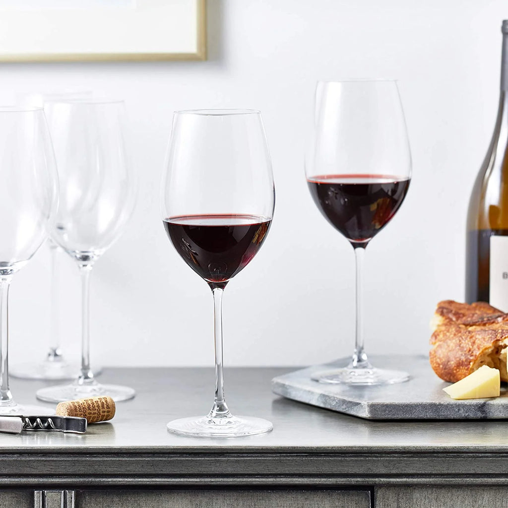 Red Wine 19.5 fl oz Set of 8 Clear G1094
