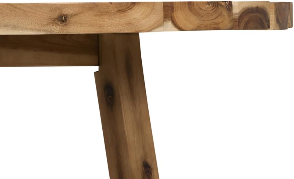 Durable Solid Acacia Wood Coffee Table M328694