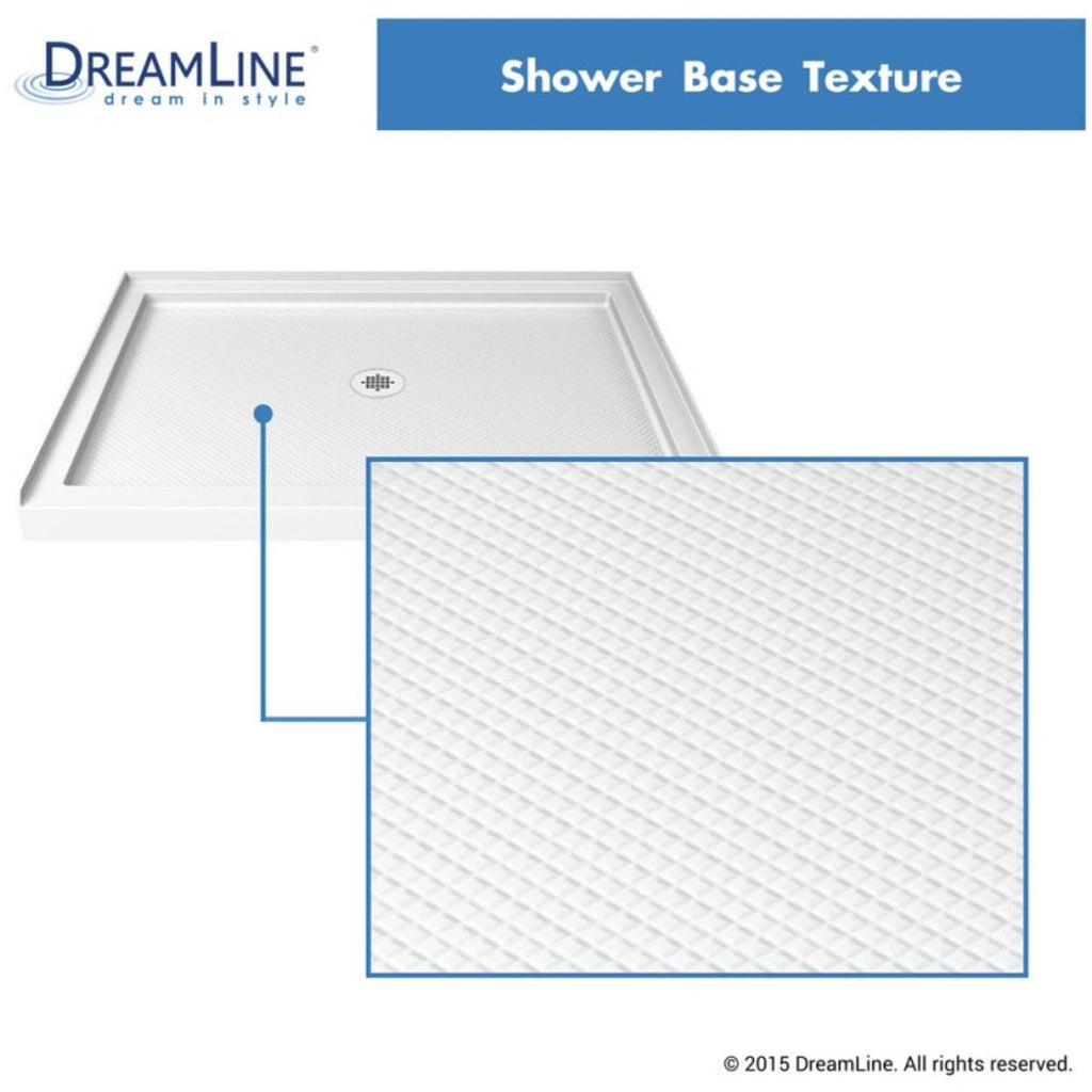 36 in. x 60 in. Single Threshold Shower Base L2161