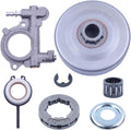 Cylinder Head Engine Motorcycle Parts Oil Pump Sprocket Clutch Drum Rim Kit .325-7T 19mm Worm Gear L13130