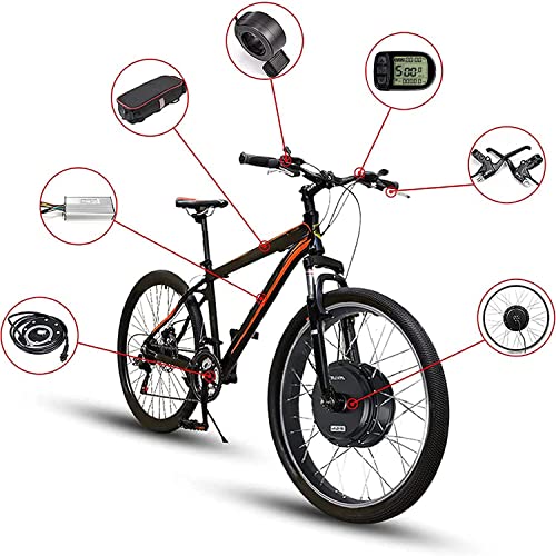 Electric Bike Conversion Kit 48V 1500W 26 inch Front Wheel Hub Motor G669312