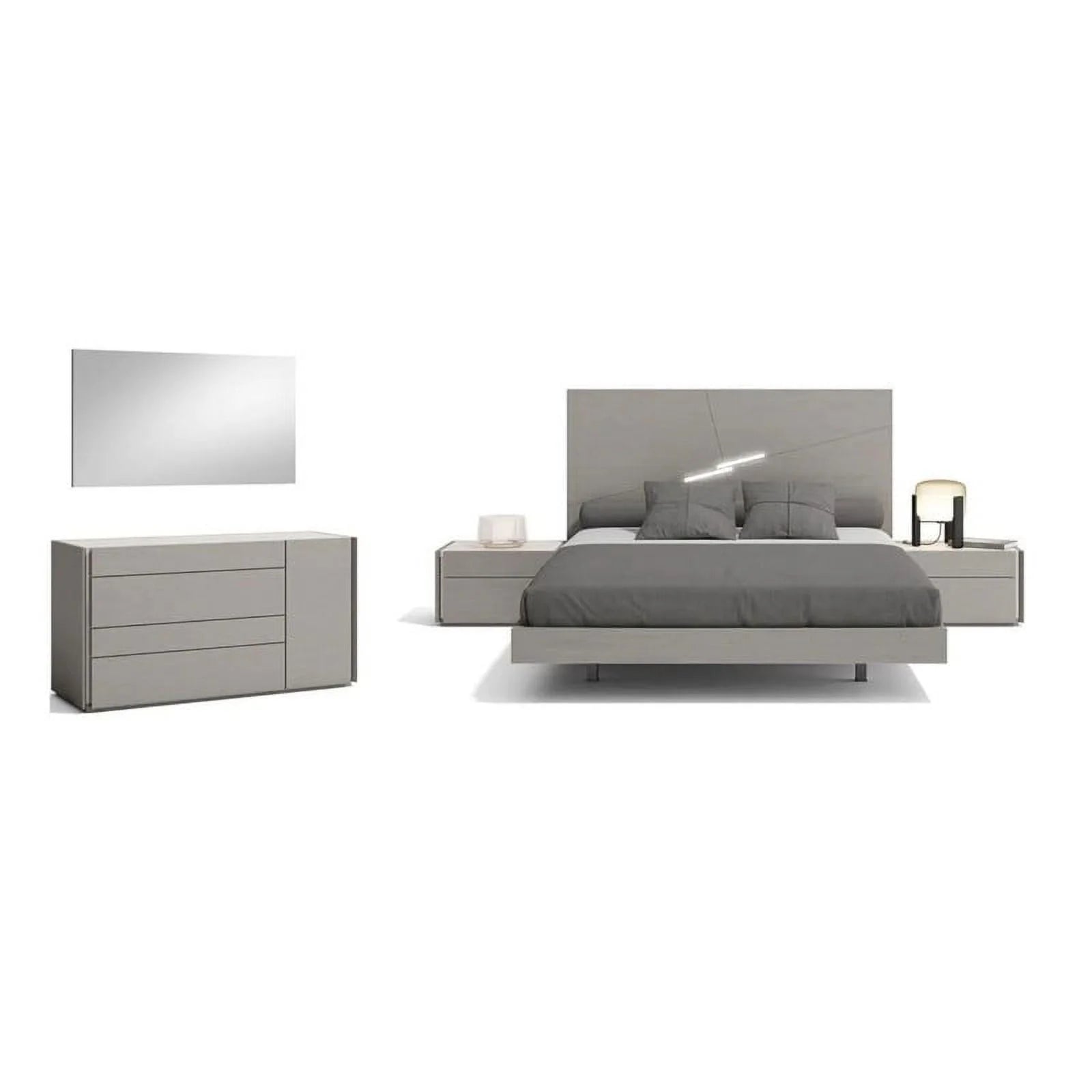 Gray King 3-Piece Bedroom Set K394139