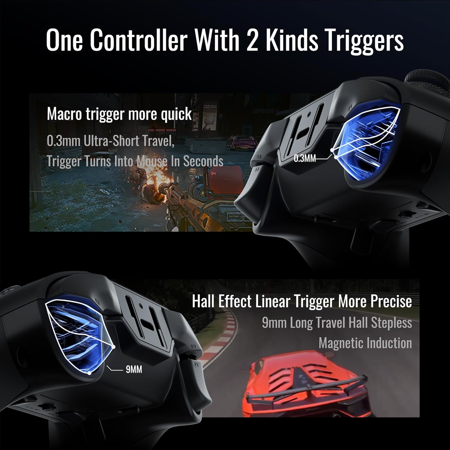 PC Controller with Hall & Micro Triggers R83451