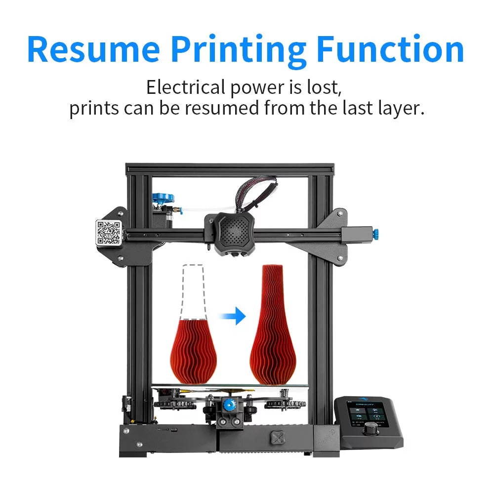 3D Printer Printing Size 220x220x250mm Aluminum Black O28032