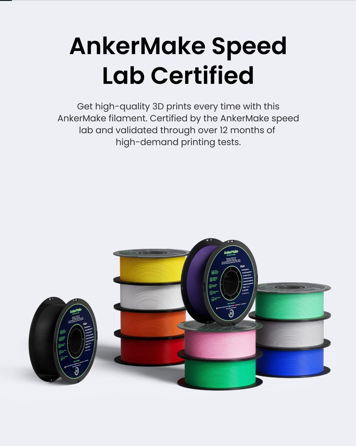 3D Printer and PLA+ Filament and Accessory Set U7445