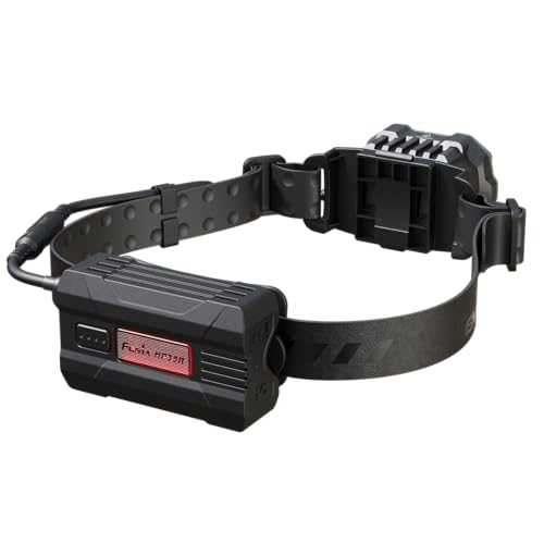 4000 Lumen USB-C Rechargeable Headlamp with Spotlight, Floodlight and Red Light U4813