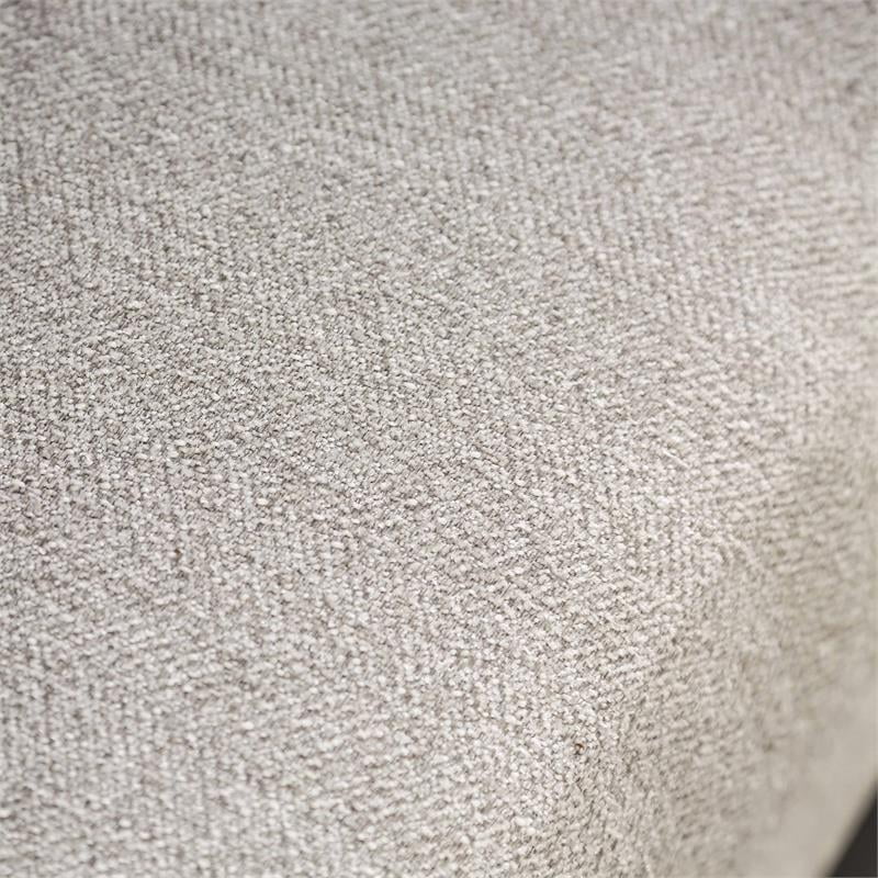 Light Gray Fabric Nailhead Sofa U641697