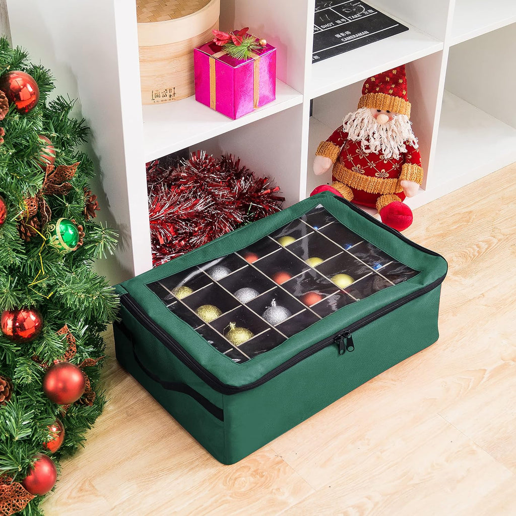 48 Christmas Ornament Organizer Storage Box L156