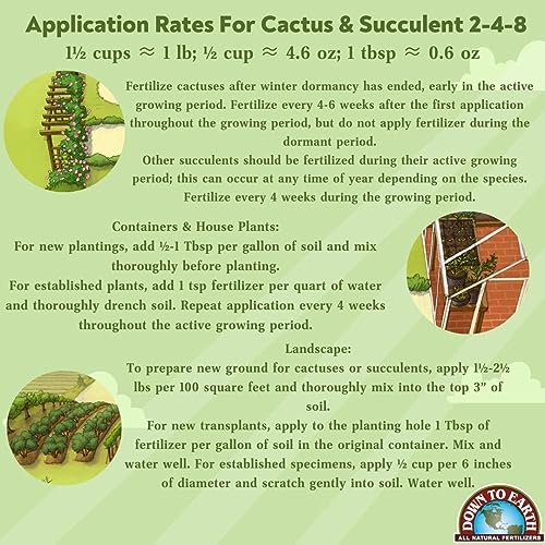 All Natural Cactus & Succulent Fertilizer, 1 Pound C285