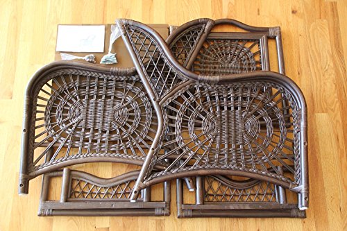 Natural Rattan Wicker Armchair with Cushion U5406
