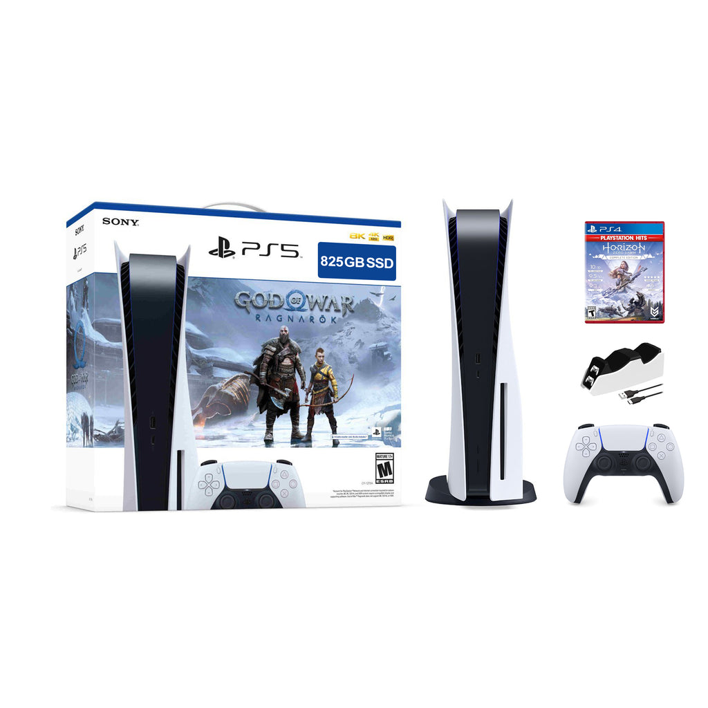 PlayStation 5 Disc Edition Bundle with Controller Charger I148