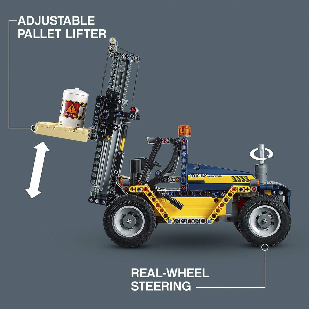Heavy Duty Forklift Building Kit (592 Pieces) S2163