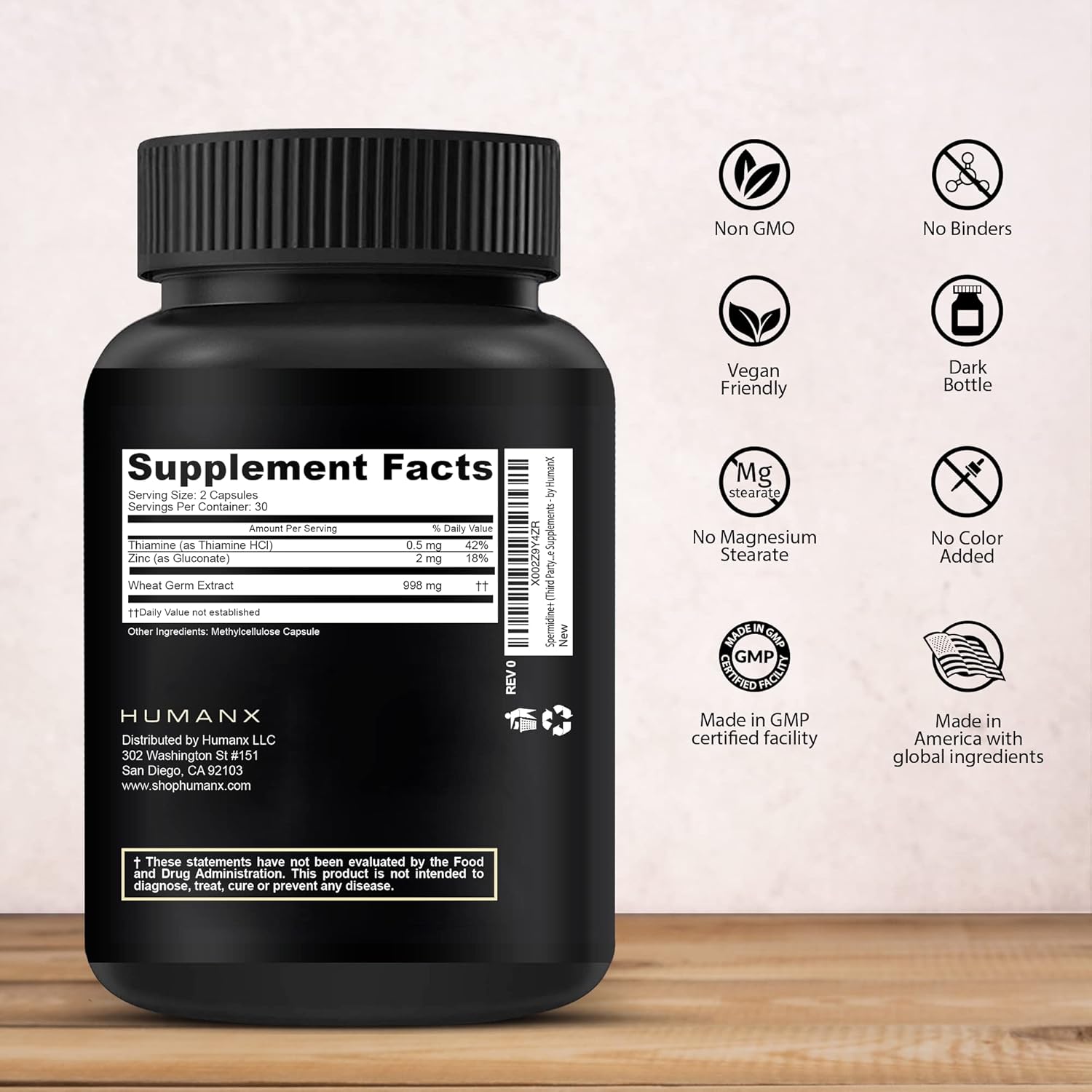 Spermidine Capsules R161