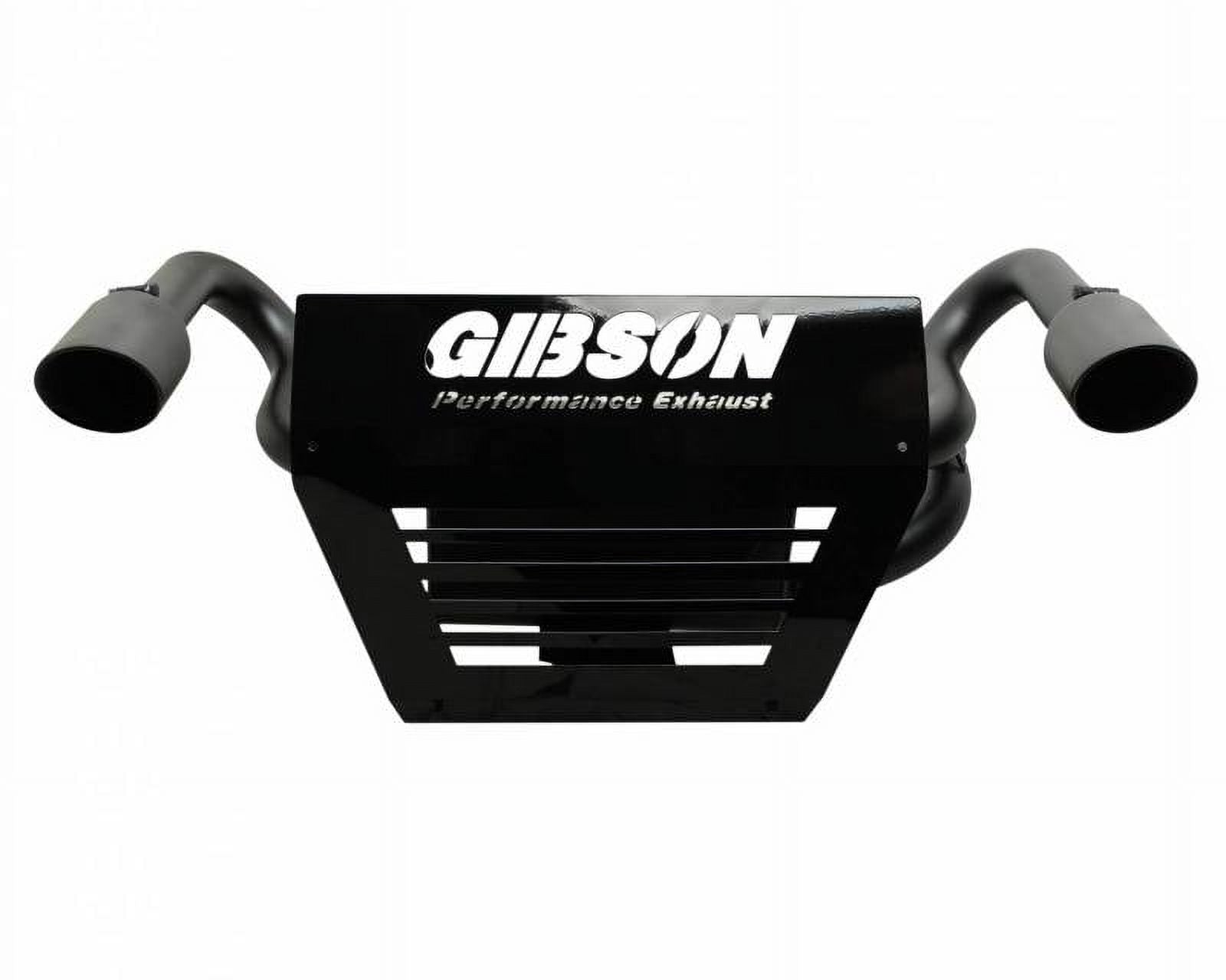 Black Ceramic Dual Exhaust K523