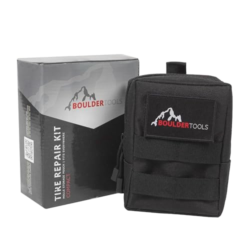 Compact Tire Repair Kit with Molle Storage Pouch L6909