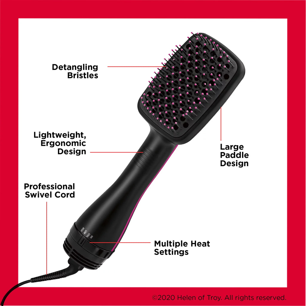 Black Hair Dryer and Styler S393