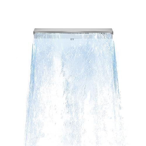 Stainless Steel Rectangular Pool Waterfall Spillway 17.7 Inch H51125