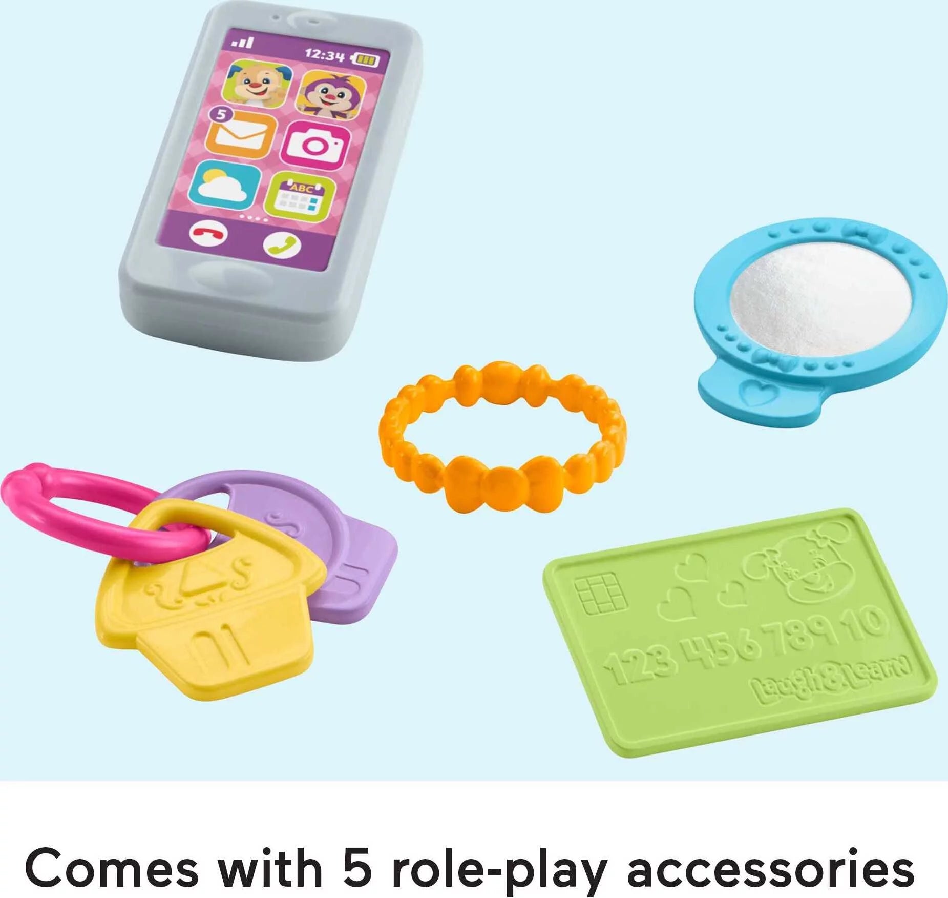 Infant & Toddler Learning Toy with 5 Accessories M414621