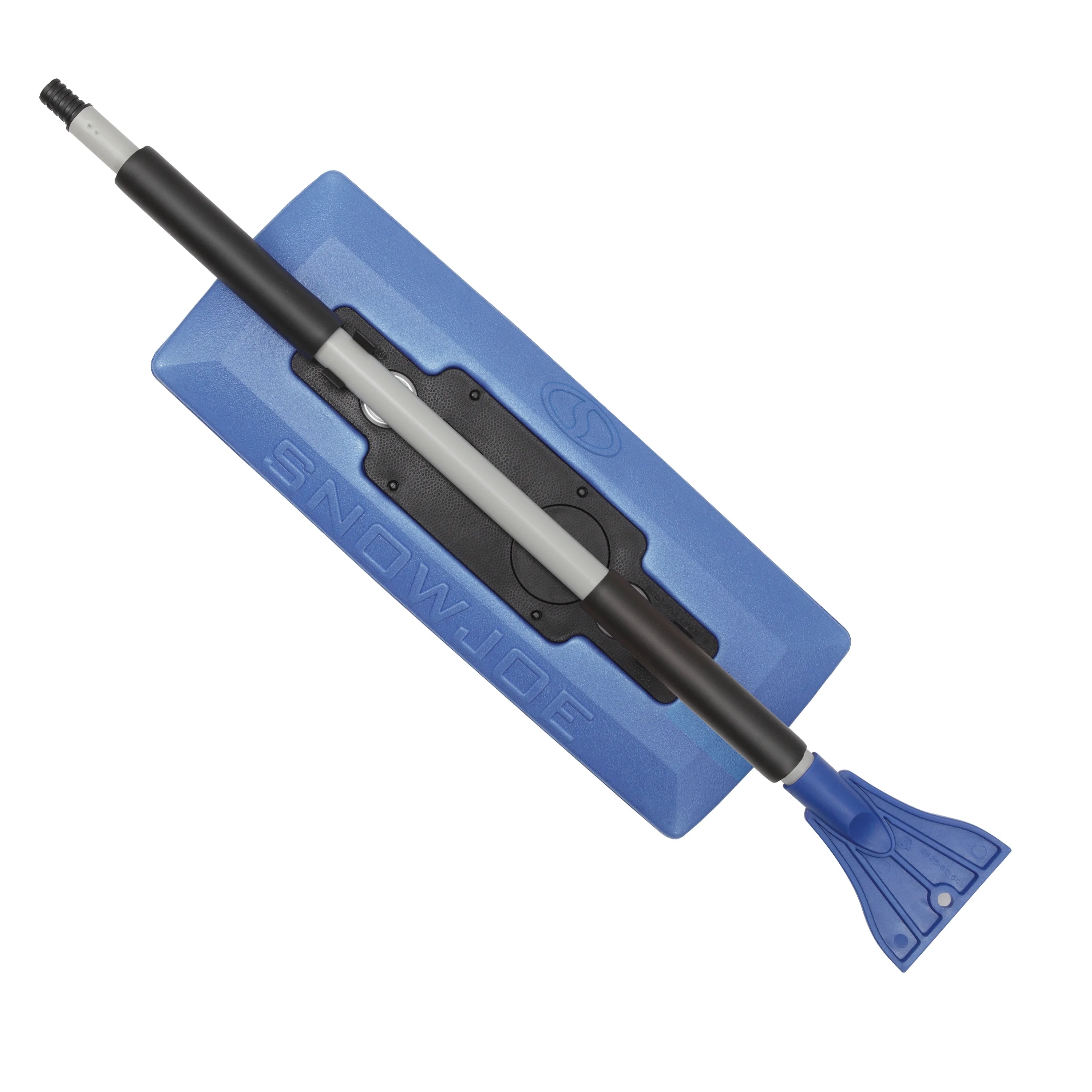 4-in-1 Telescoping Snow Broom with Ice Scraper and LED Lights D5214