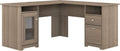 Modern Walnut L Shape Desk L526