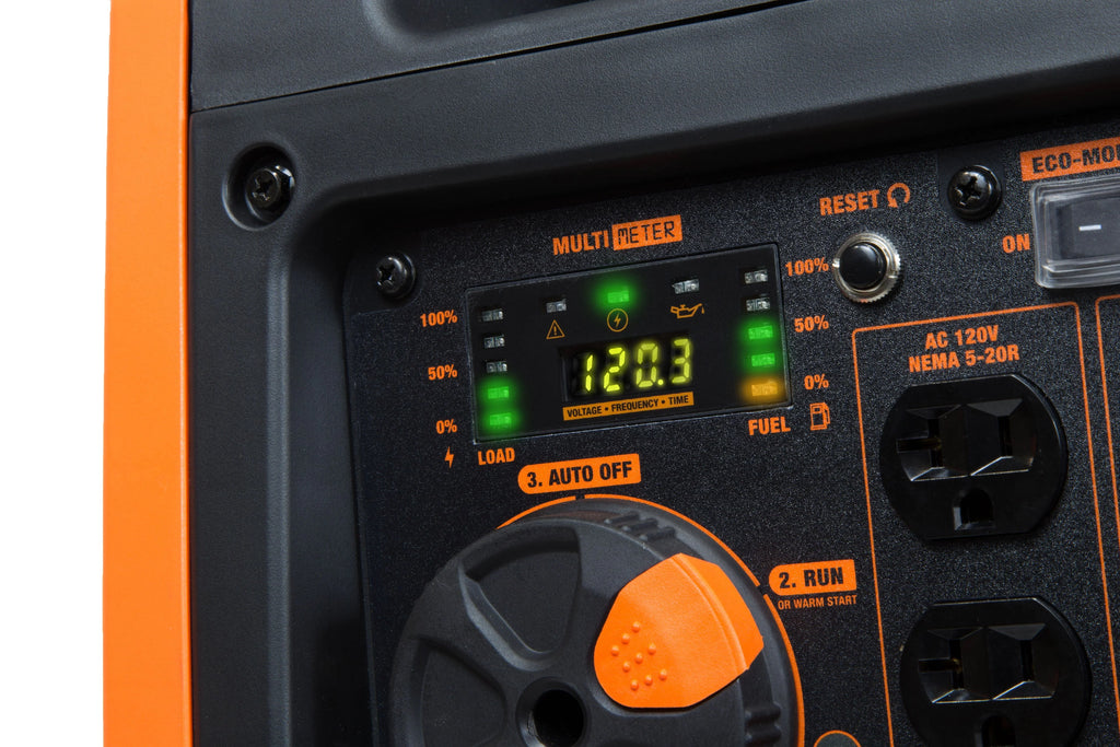 3800-Watt Portable Inverter Generator with Electric Start M125