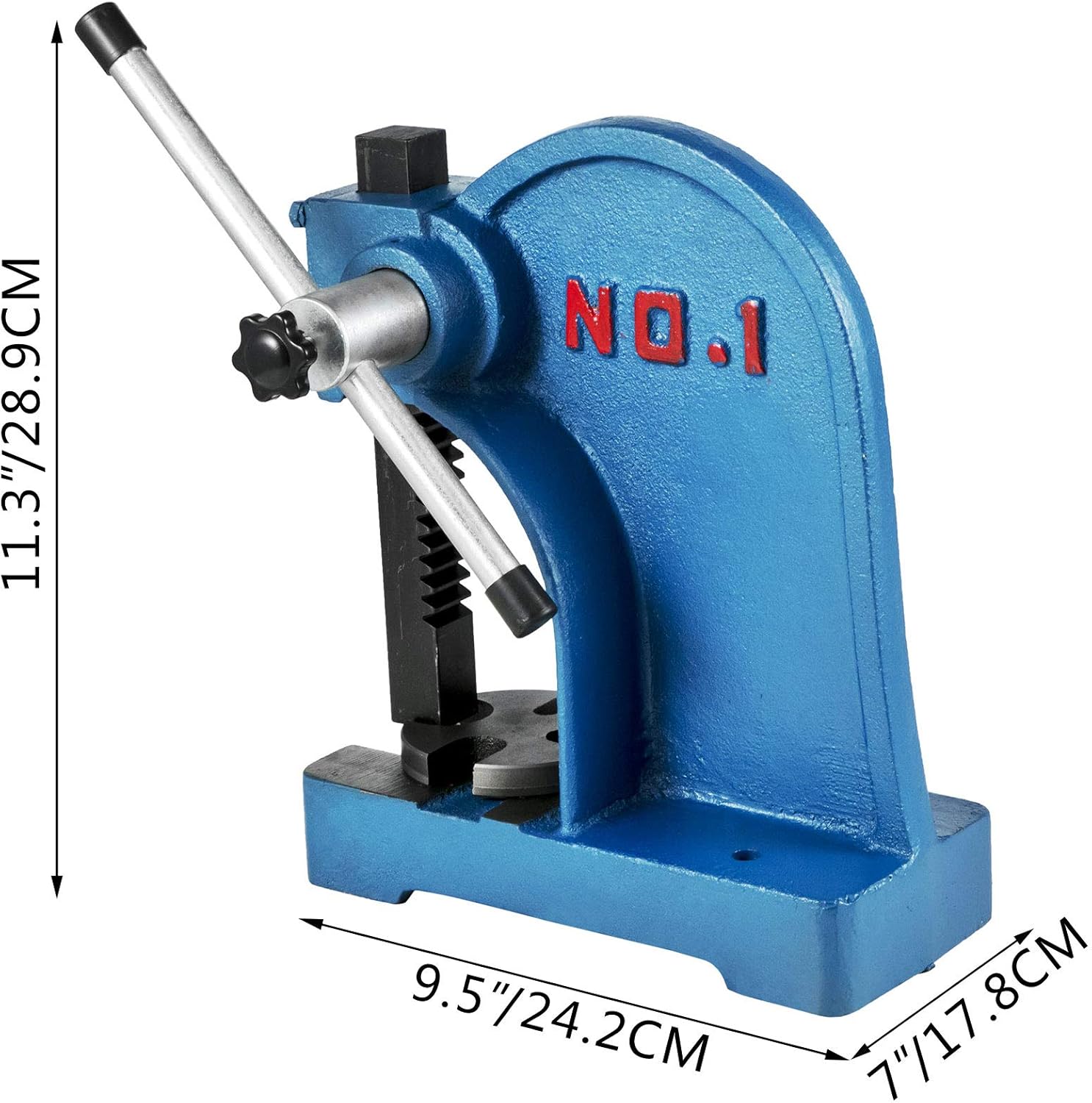 Manual Arbor Press 1 Ton Cast Iron J743