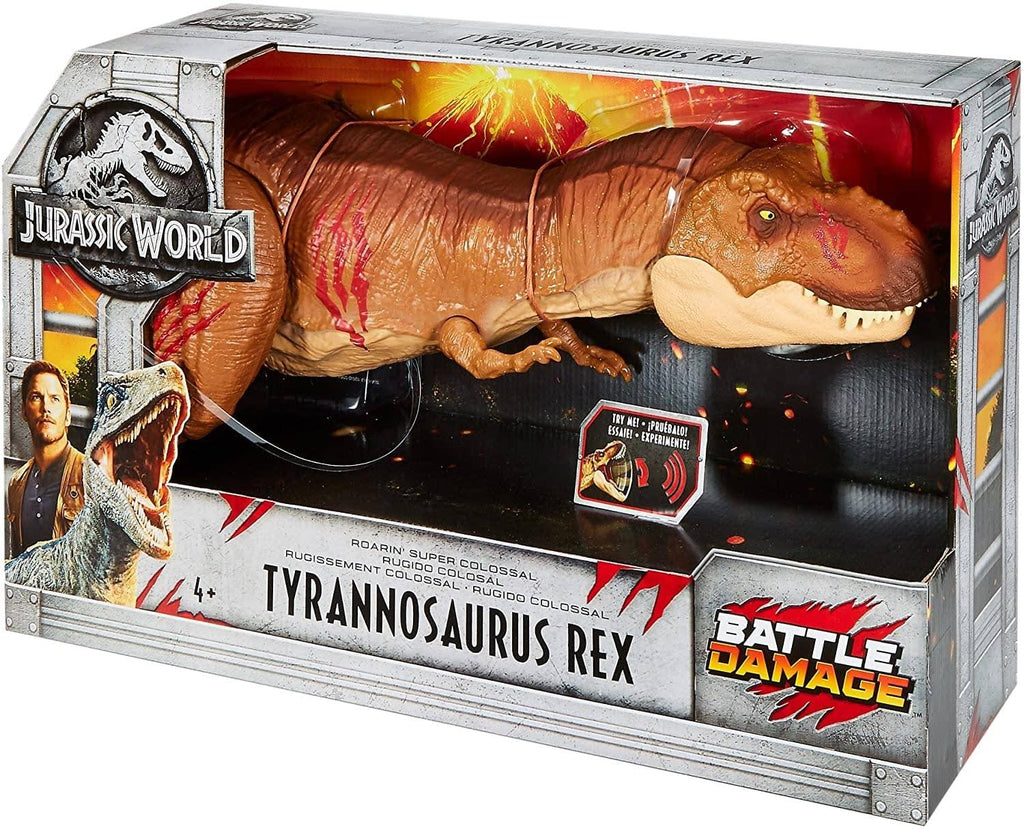 Battle Damage Roarin Super Colossal Tyrannosaurus Rex D898287