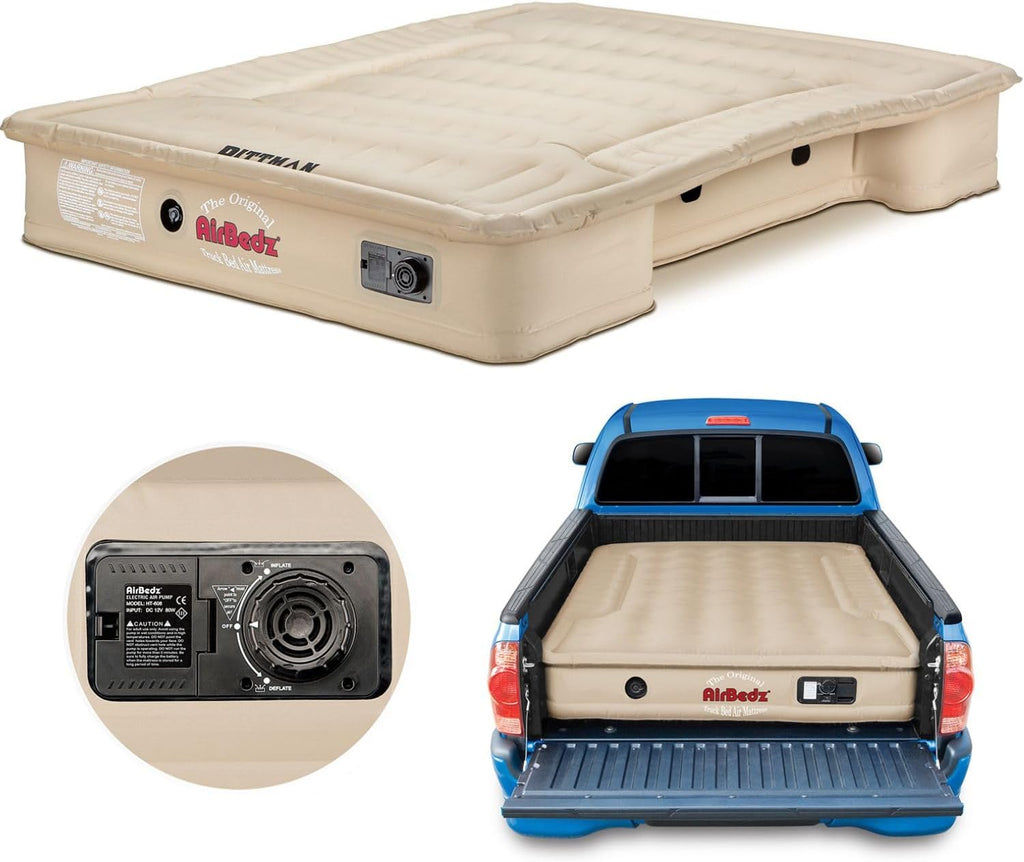 Truck Bed Air Mattress 8ft Full Size Tan X235