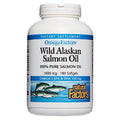 Wild Alaskan Salmon Oil Omega-3 EPA DHA Vitamin D 180 Count N590741