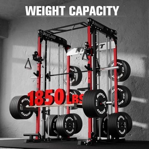 Multi-Function Smith Machine with Cable Crossover System R67401