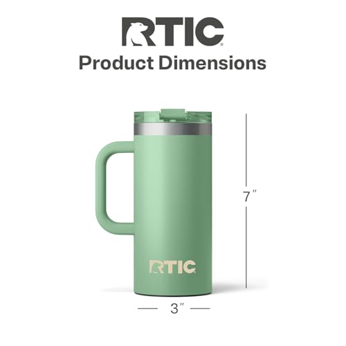 20oz Insulated Stainless Steel Travel Mug with Lid and Handle M58576