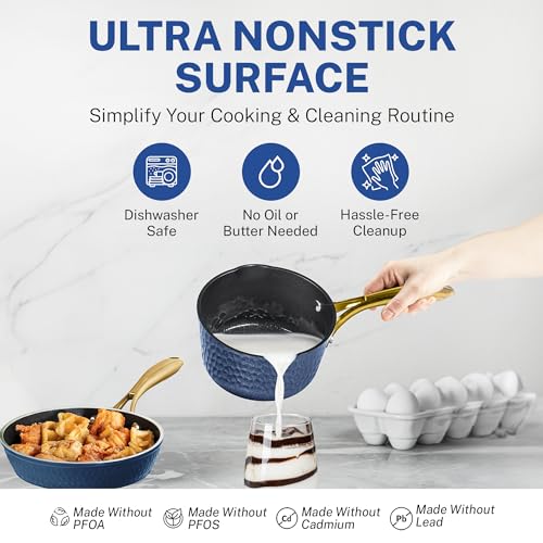 15 Pc Non Stick Induction Cookware Set A669