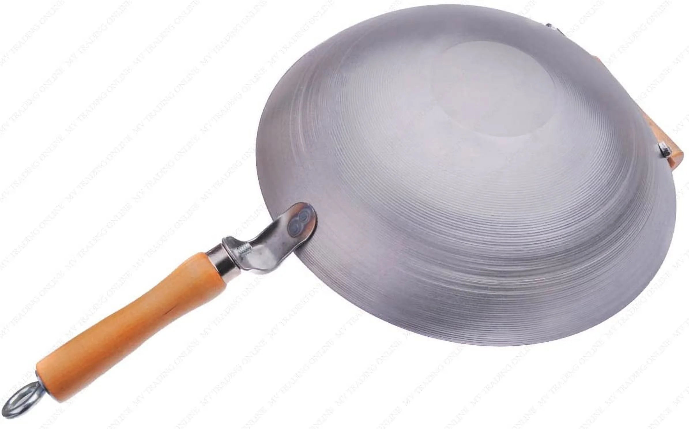 14 Inches Carbon Steel Wok with Helper Handle E768573