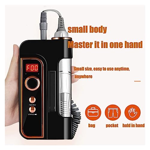Electric Nail Drill 35000 RPM Portable Nail Polisher Grinding Device Q118