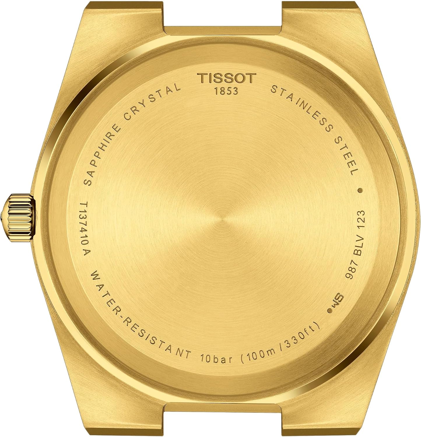 Yellow Gold PVD Coating Stainless Steel Quartz Watch N661