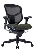 Olive Black Ergonomic Mesh Fabric Mid-Back Chair J7132