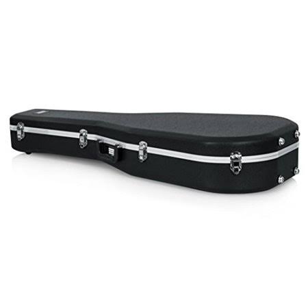 Black ABS Molded Case for Dreadnought Acoustic Guitars R698