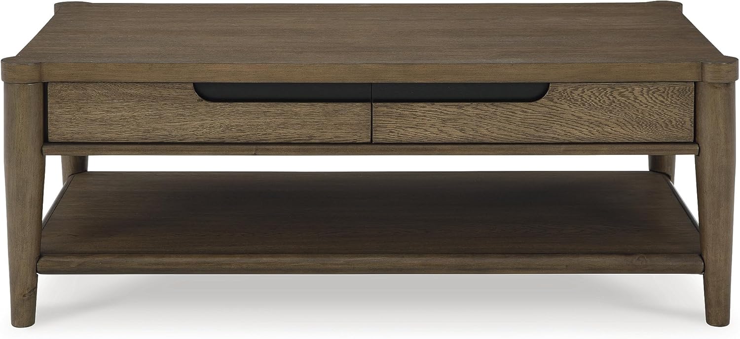 Dark Brown Coffee Table Z388
