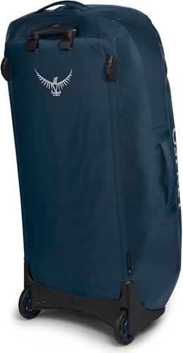 Black 120L Wheeled Travel Duffel Bag V585