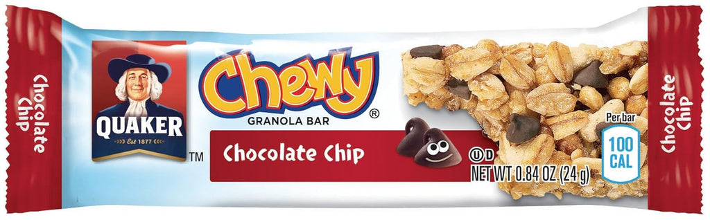50 Count Variety Box of Chips, Snacks, and Chewy Bars V276