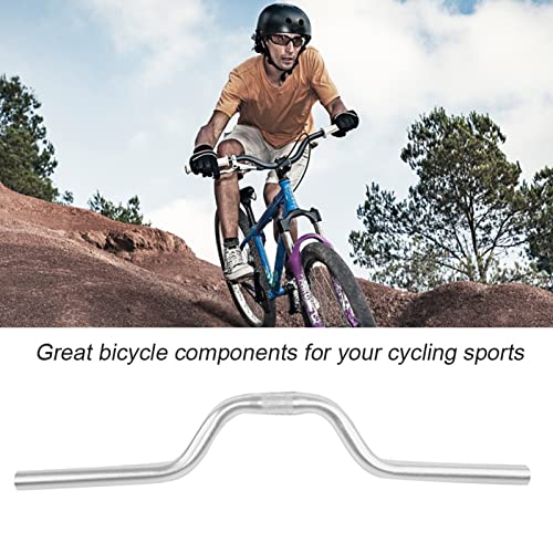 Black Aluminum Bike Riser Bar Handlebar 25.4Mm*520Mm O67301