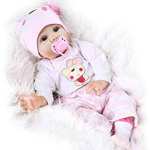16 Inches Realistic Soft Vinyl Newborn Baby Doll V54729