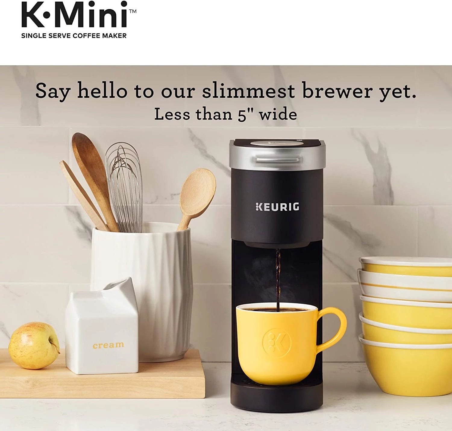 Single Serve K-Cup Pod Coffee Brewer, 6 to 12 oz. Brew Sizes G4911