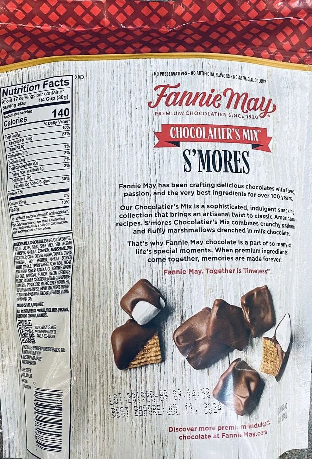 3 Pack 18 oz S'MORES Snack Mix R66488