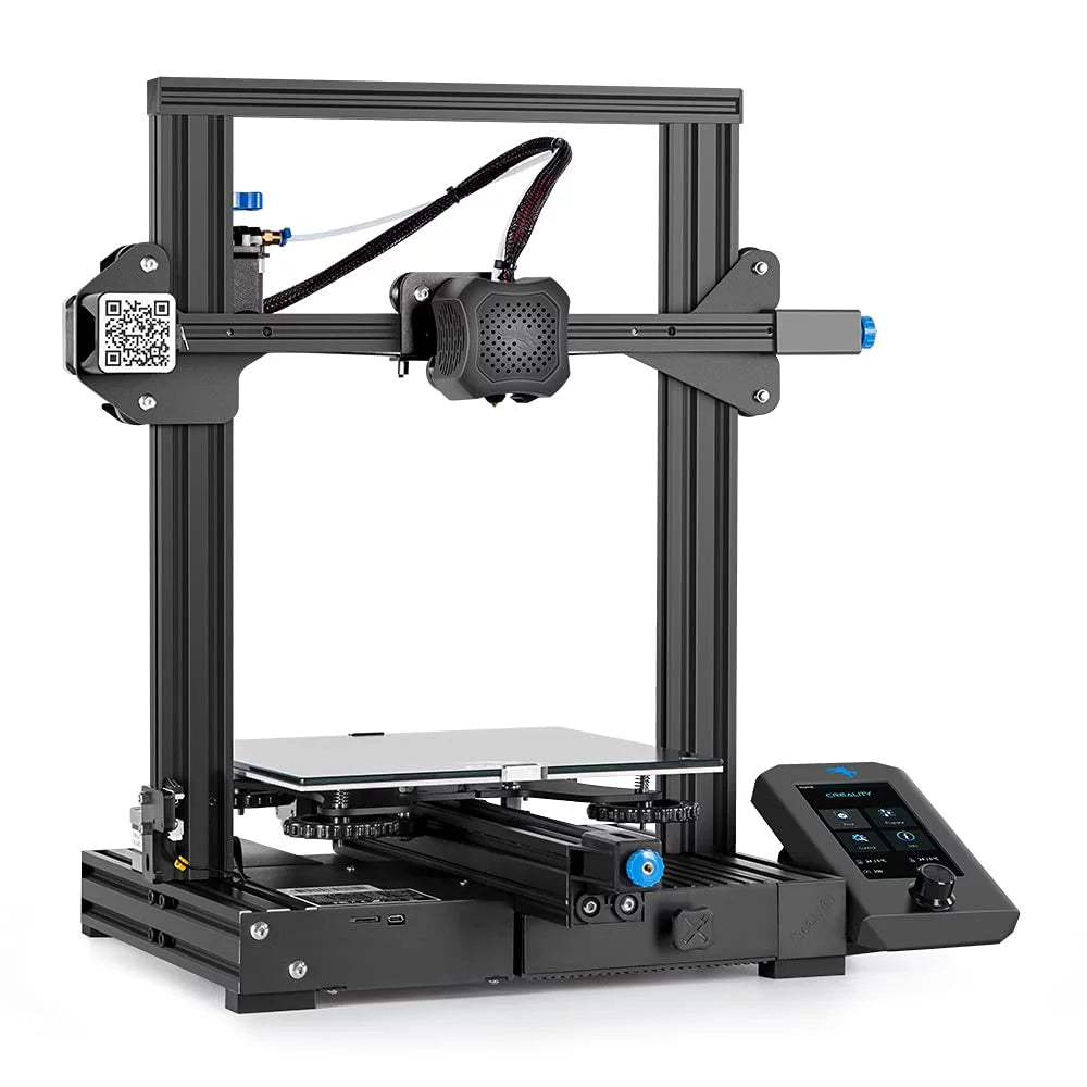 3D Printer Printing Size 220x220x250mm Aluminum Black O28032