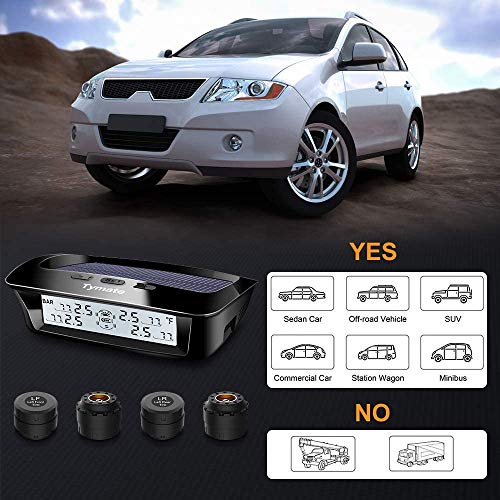 RV Tire Pressure Monitoring System with 4 Sensors N782435