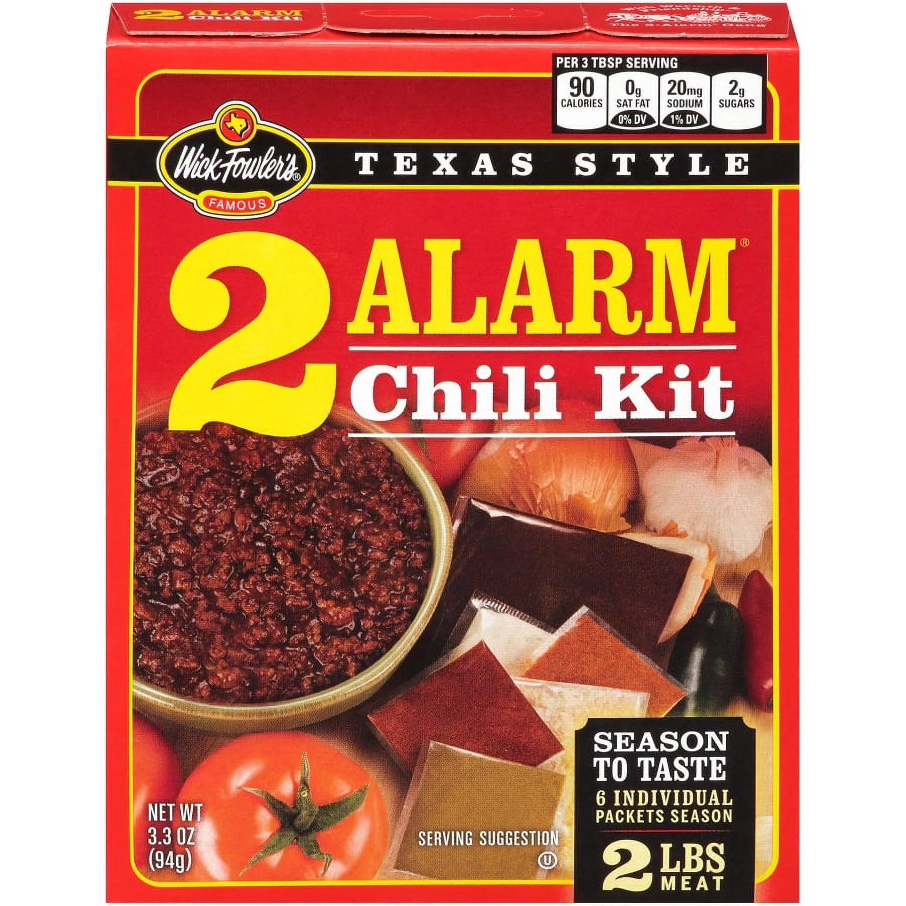 3.3 oz Pack Of 8 Chili Kit B55219